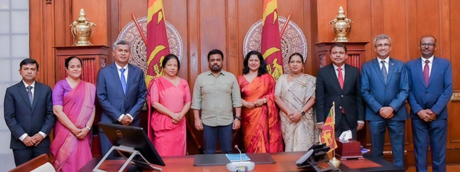 New Diplomatic Heads Meet President